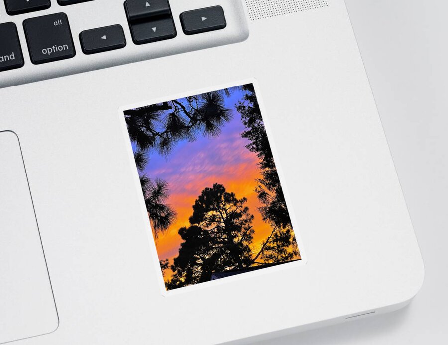 Sky Sticker featuring the photograph Heaven Sent #3 by Matthew Seufer