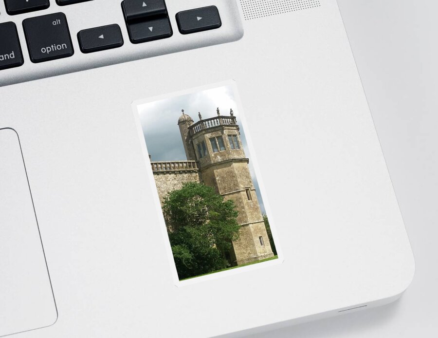 Abbey Images Sticker featuring the photograph Abbey in the Cotswolds by Roxy Rich