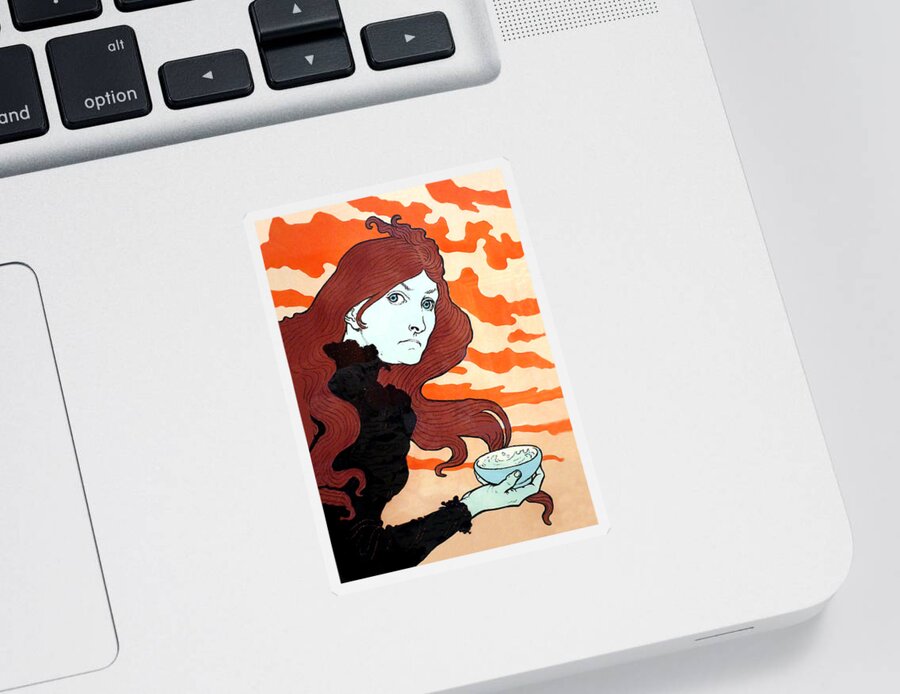 Witch Sticker featuring the digital art Acid Thrower by Long Shot