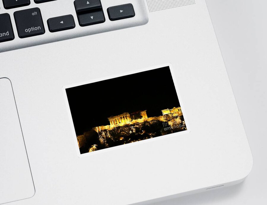 Acropolis Sticker featuring the photograph Parthenon by Xine Segalas