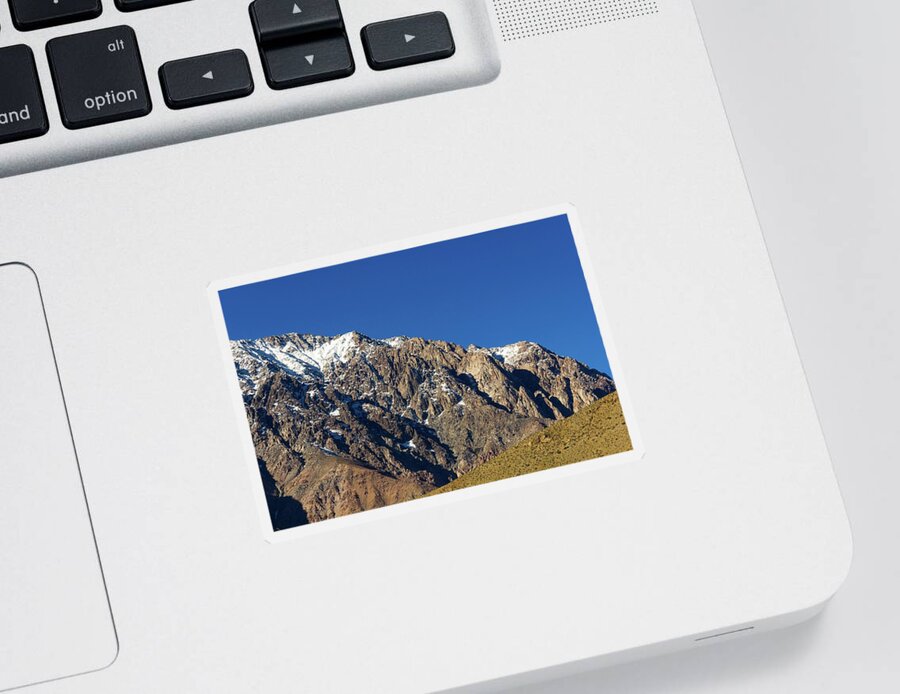 Adventure Sticker featuring the photograph Andes Mountains Valle del Elqui by Josu Ozkaritz