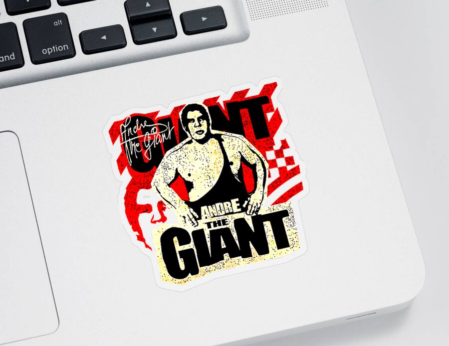 Andre The Giant Vintage Sticker by Han Ai Ngo - Pixels