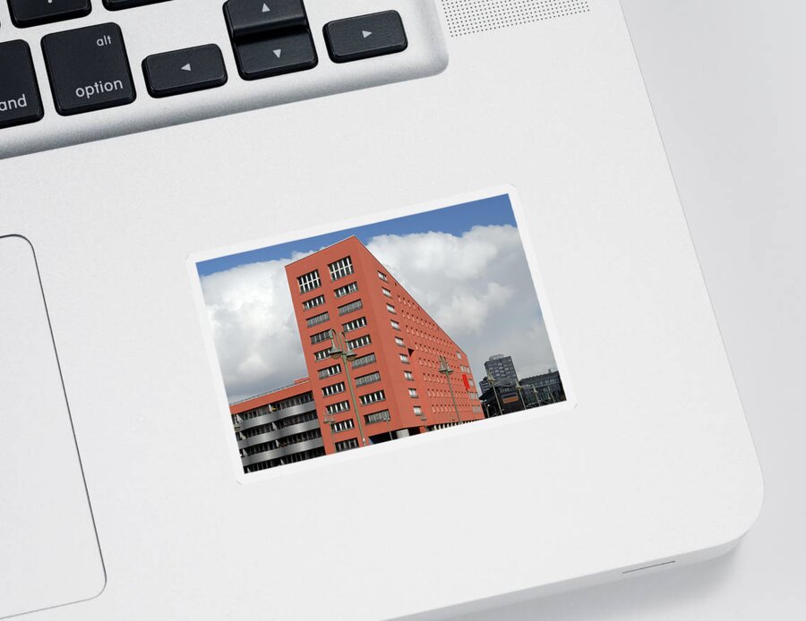 Architecture Sticker featuring the photograph Berlin by Eleni Kouri