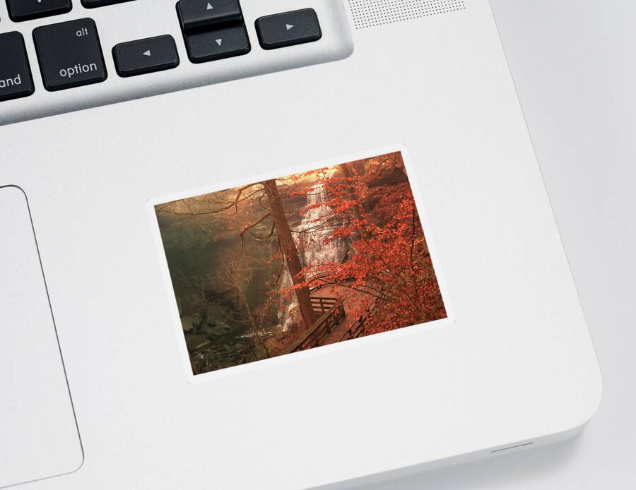  Sticker featuring the photograph Brandywine Dream - Landscape by Rob Blair