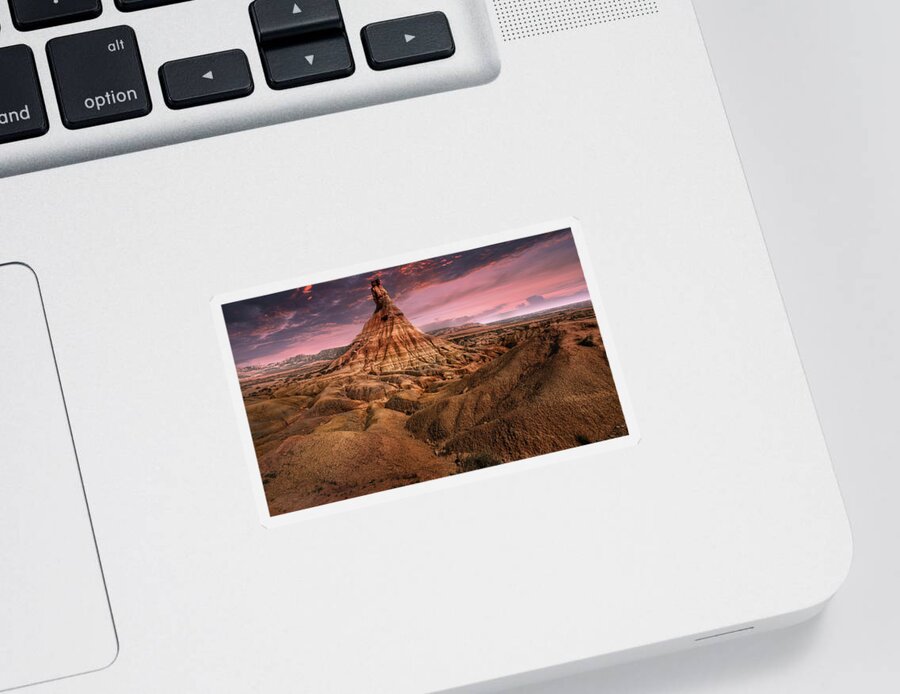 Landscape Sticker featuring the photograph Castil De Tierra Peak 1 by Micah Offman