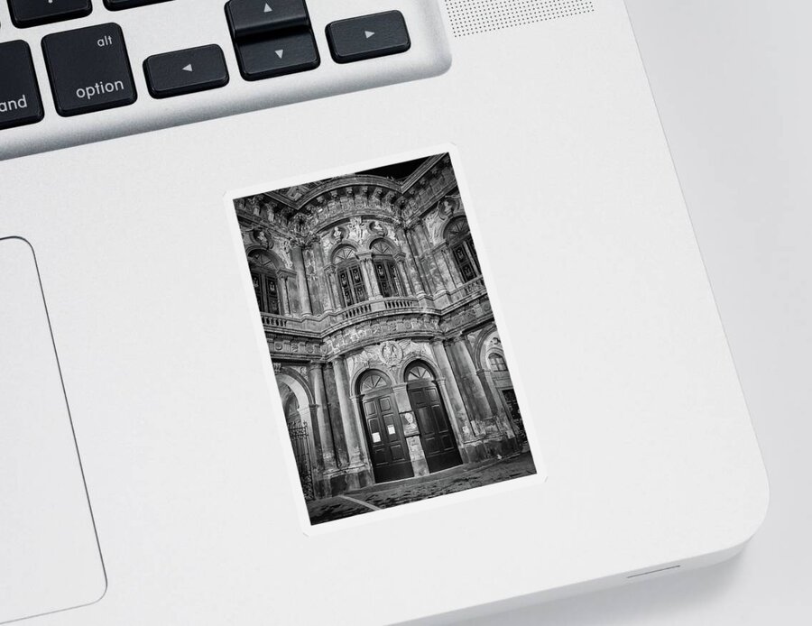 Italy Sticker featuring the photograph Classic Architecture of Sicily by Monroe Payne