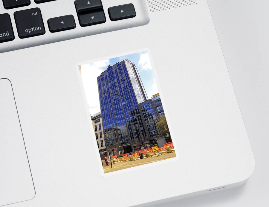 Colmore Gate Sticker featuring the photograph Colmore Gate by Tony Murtagh