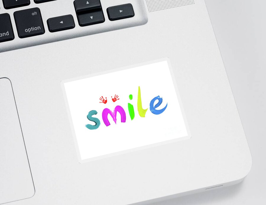 Smile Sticker featuring the photograph Colourful Smile by Tim Gainey