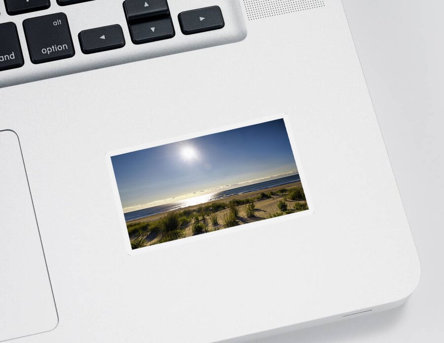 Sunrise Sticker featuring the photograph Dawn Over the Surf by Steven Nelson