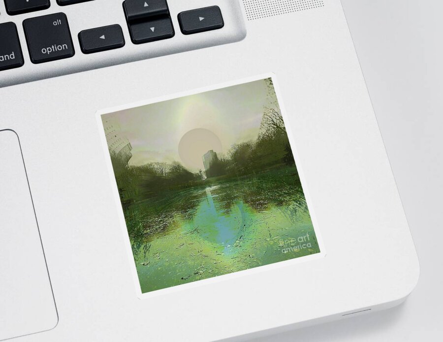 Digital Sticker featuring the photograph Dimensions by Alexandra Vusir
