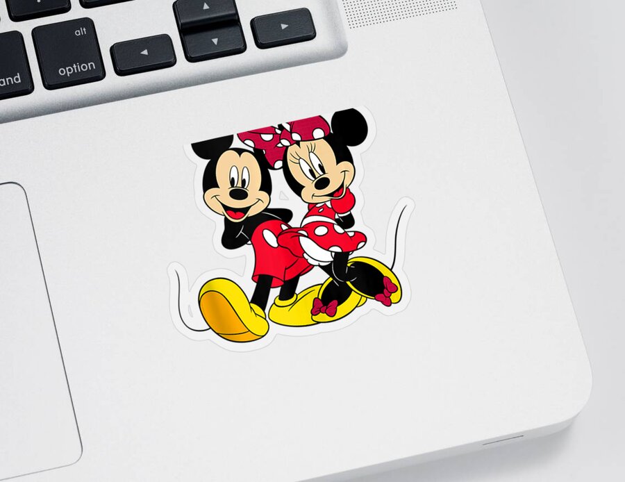 Disney Big Mickey And Minnie Mouse Sticker by Kham Thuong Bui - Pixels