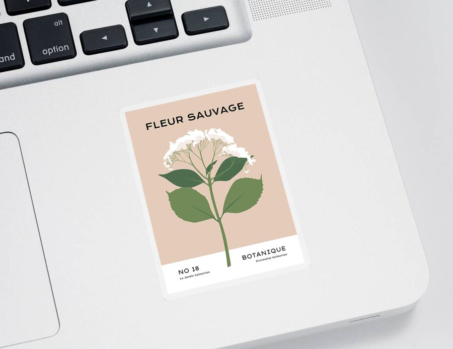 Stickers Fleurs Sauvages Design