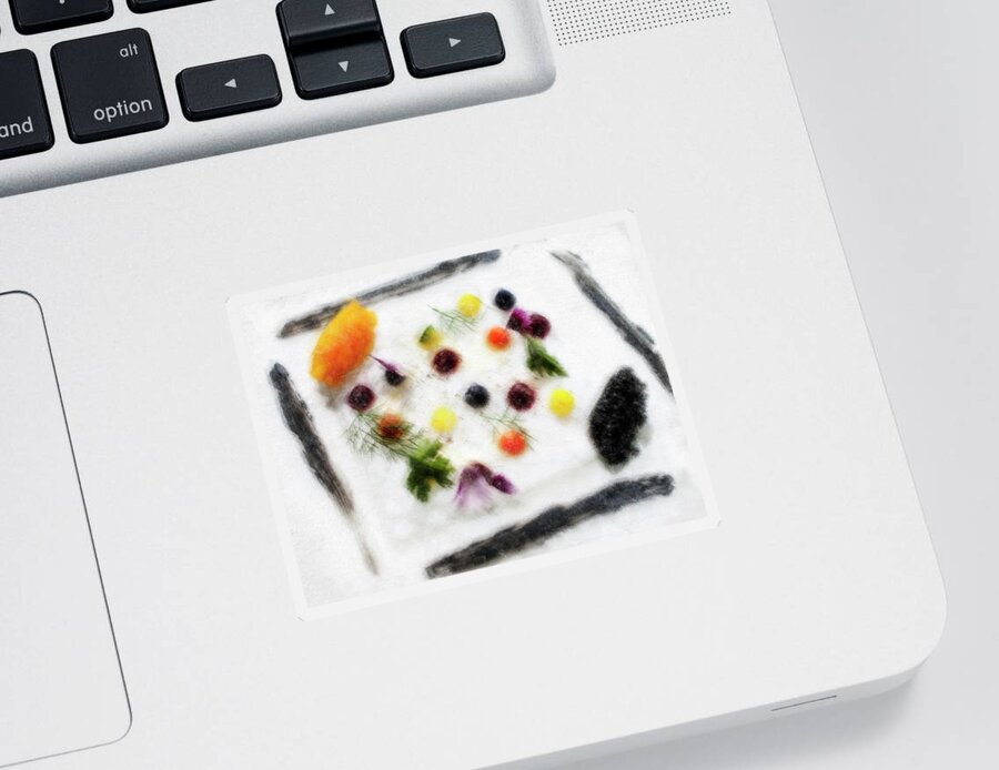 Food Rainbow Sticker featuring the photograph Food rainbow by Al Fio Bonina