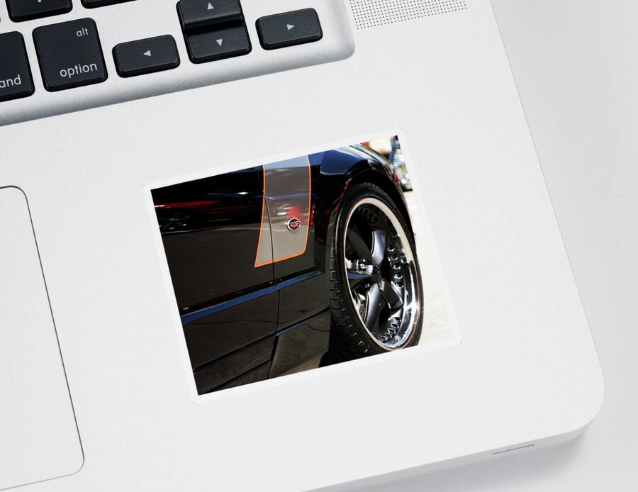 Foose Sticker featuring the photograph Foose by Lens Art Photography By Larry Trager