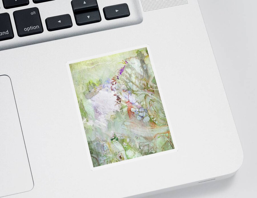 Abstract Sticker featuring the photograph Glass Wing by Karen Lynch