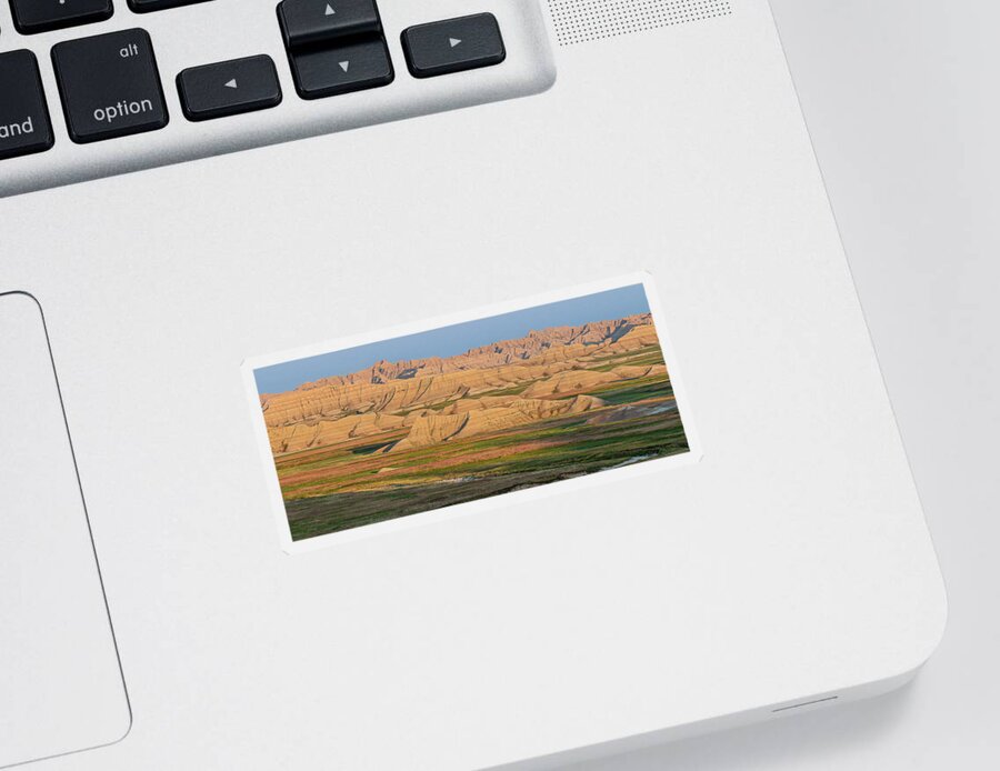 Badlands National Park Sticker featuring the photograph Good Morning Badlands I by Patti Deters