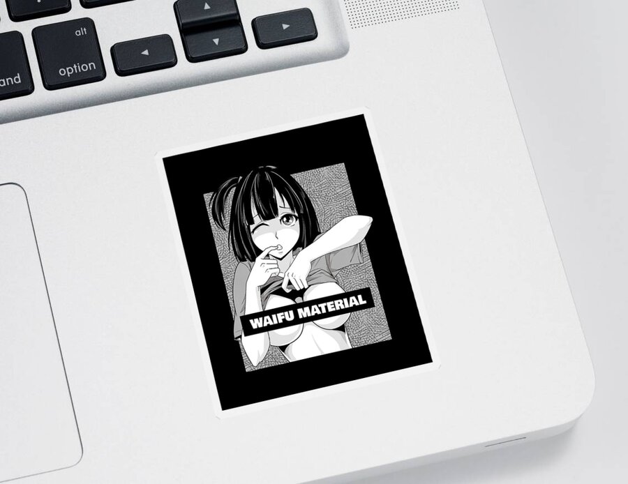 Anime Girl - Bookworm' Sticker