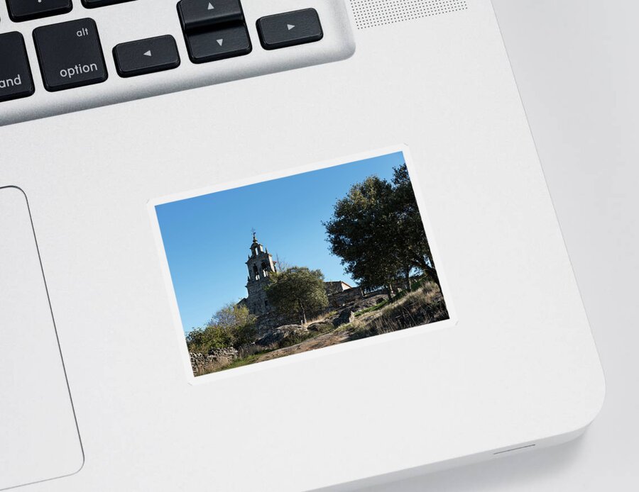 Fariza Sticker featuring the photograph Hermitage of Our Lady of the Castle in Fariza #3 by RicardMN Photography