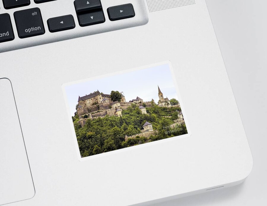 Ancient Sticker featuring the photograph Hochosterwitz Castle - Austria by Paolo Signorini