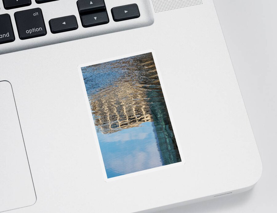 Ripple Effect Sticker featuring the photograph In The Upside Down by Christi Kraft