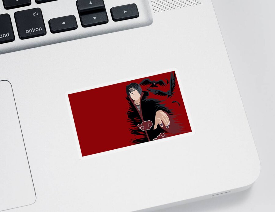 Naruto Itachi Uchiha with Red Eyes Wallpaper Desktop & Laptop