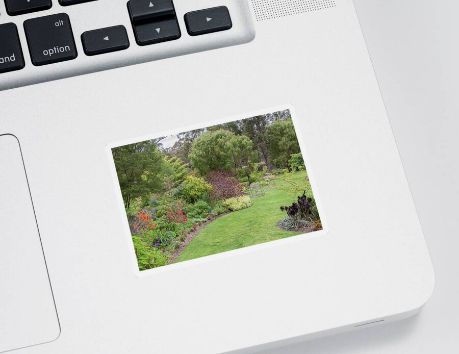 Garden Sticker featuring the photograph Lakeside, Pemberton, Western Australia #3 by Elaine Teague
