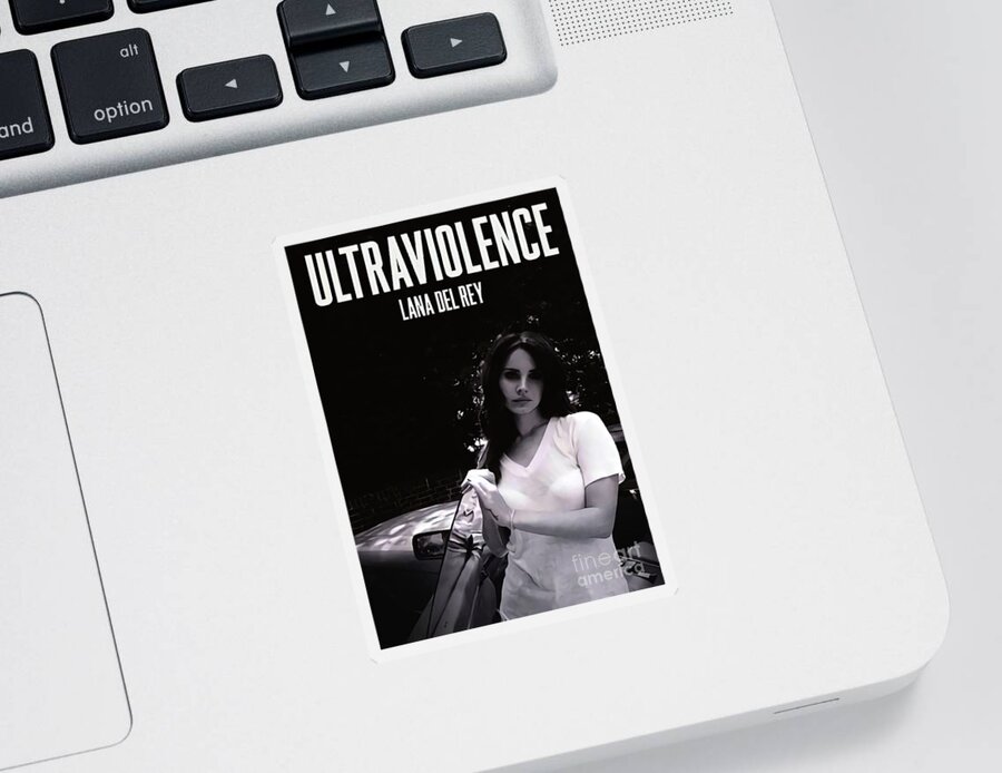 Lana Del Rey Classic Ultraviolence Sticker by Justin Clancy - Pixels