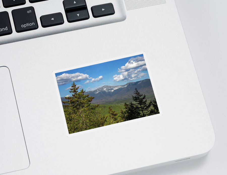 Little Sticker featuring the photograph Little Mount Deception Spring View by White Mountain Images