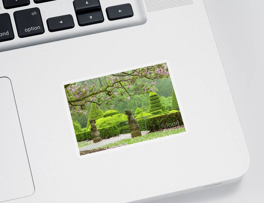 Gardens Sticker featuring the photograph Longwood Spring by Marilyn Cornwell