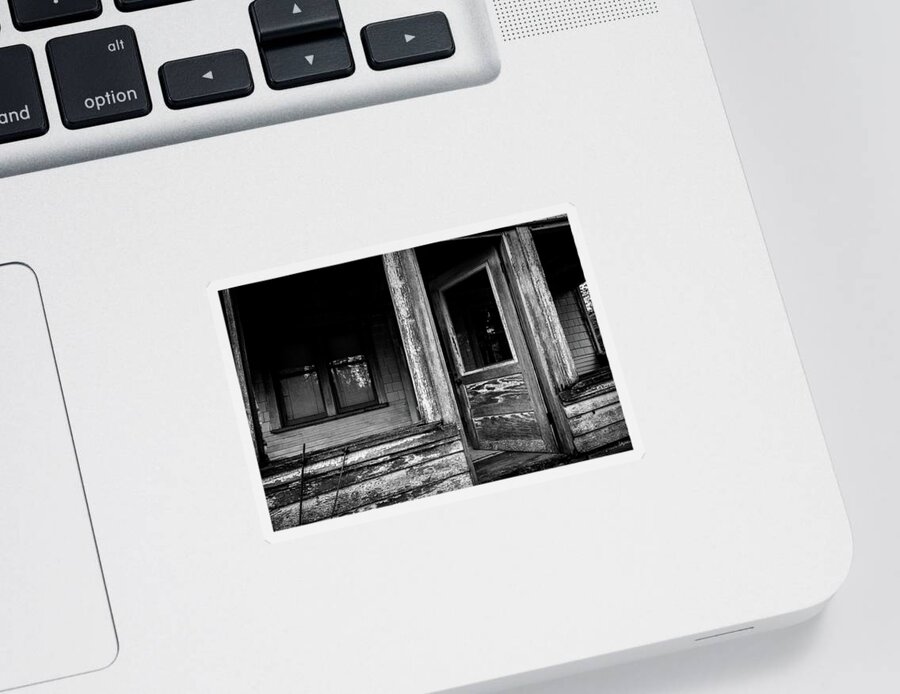 House Sticker featuring the photograph Lonely House by Jim Whitley