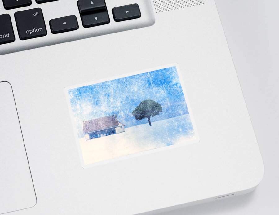 Photography Sticker featuring the photograph Lovely place to rest by Yasmina Baggili