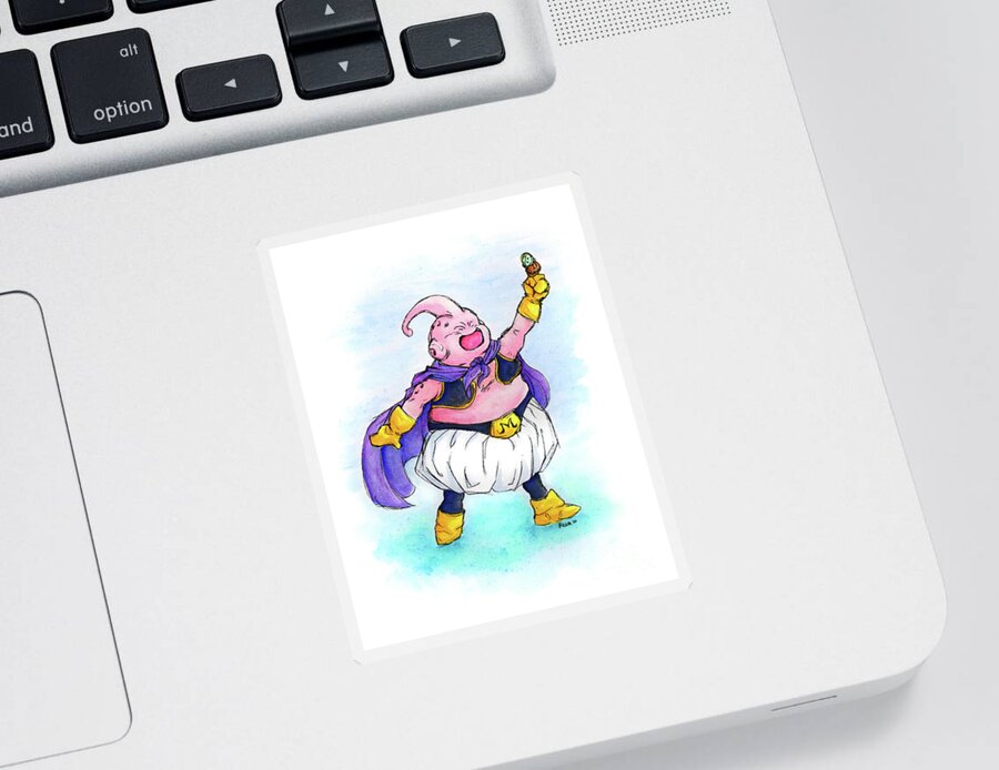 Majin Buu - Dragon Ball Sticker for Sale by KyleighMertz