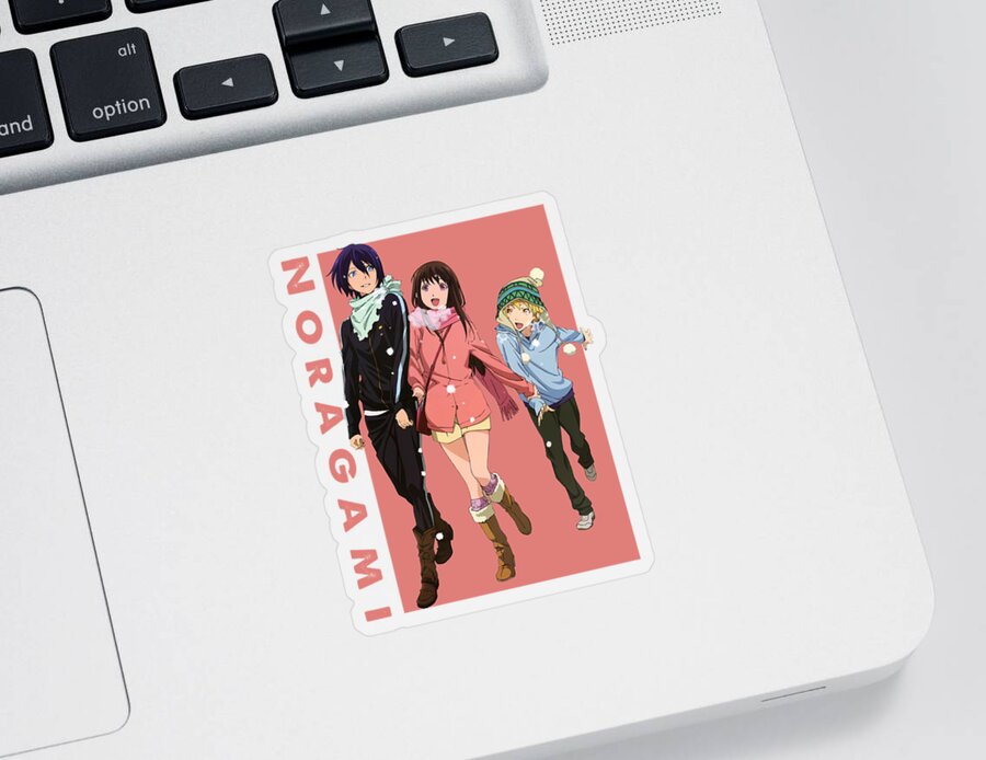  Noragami Hiyori Iki Bishamonten YatoYukine Characters Sticker  for Phone, Laptop, Skateboard, Car : Electronics