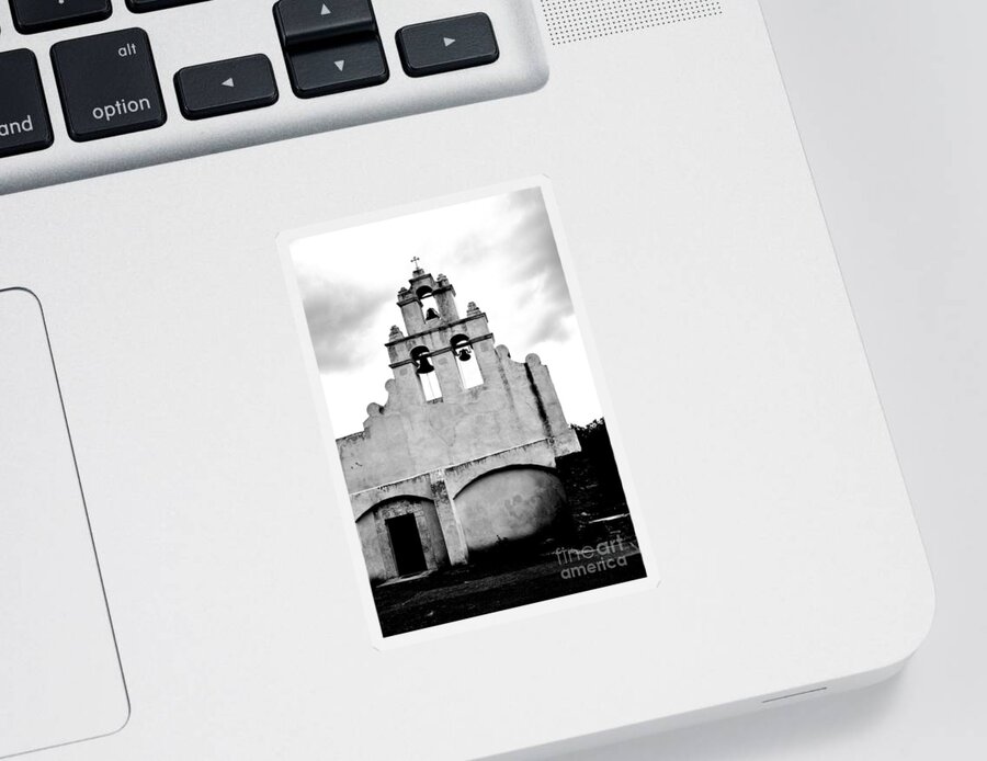 Historical Photograph Sticker featuring the photograph Mission San Juan by Expressions By Stephanie
