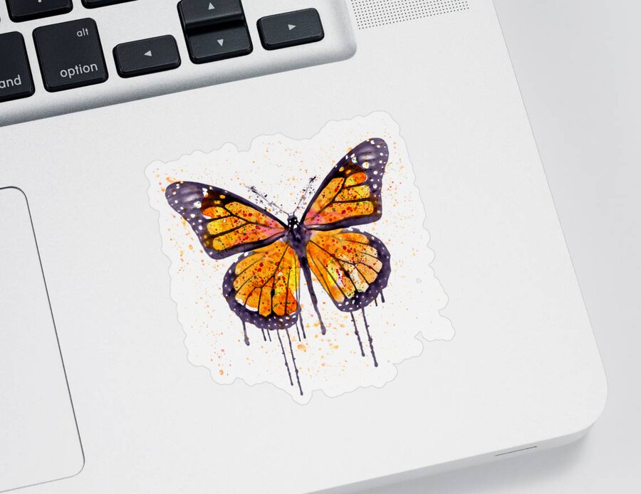 Monarch Butterfly Sticker