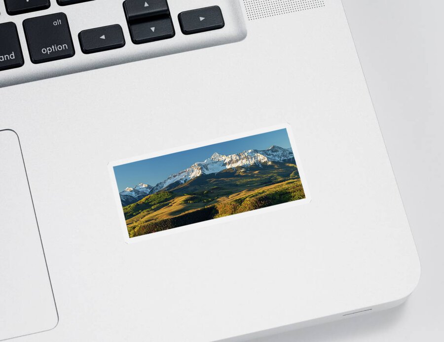  Sticker featuring the photograph Mt. Willson by Wesley Aston