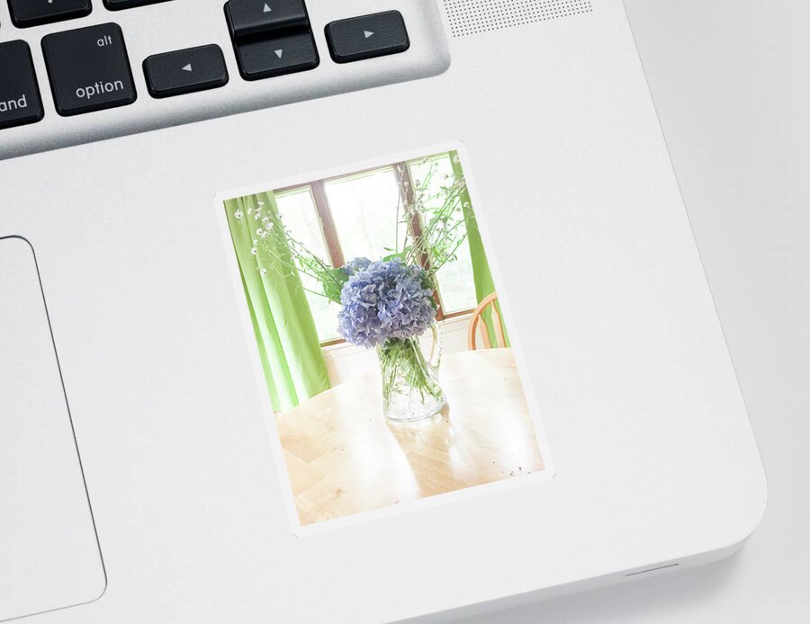 Flowers Sticker featuring the photograph Pastels by Geoff Jewett