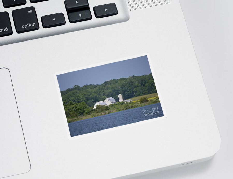 Peaceful Sticker featuring the photograph Peaceful and Serene by Aicy Karbstein