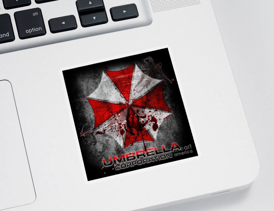 Resident Evil Umbrella Corporation Sticker by Clark Chelsea - Pixels