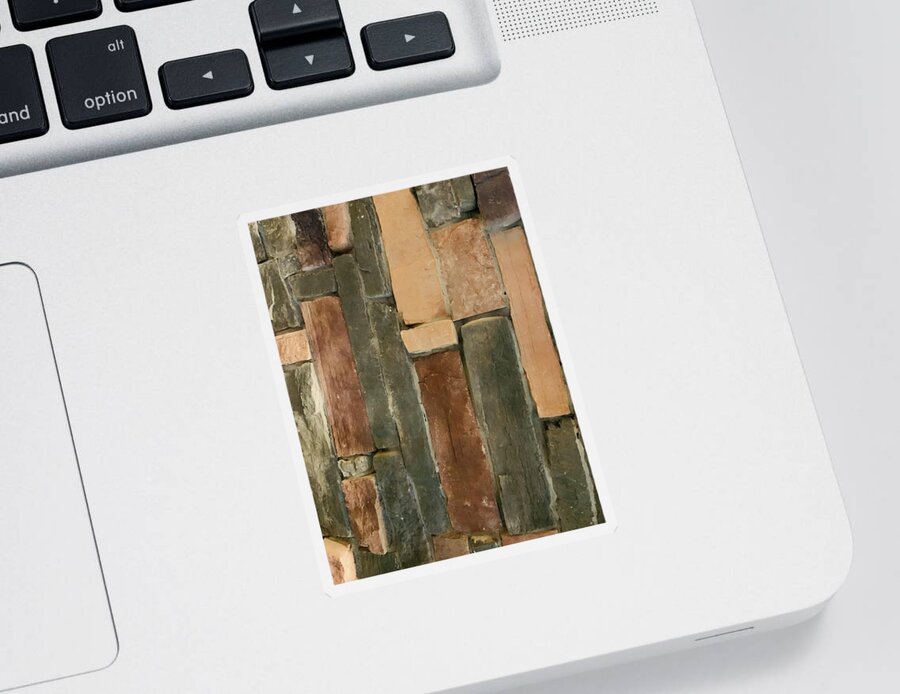 Rust Sticker featuring the photograph Rustic Texture by Juliette Becker