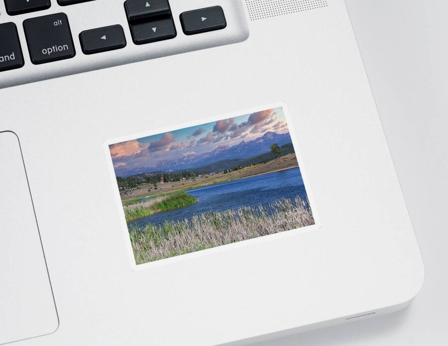 Pagosa Springs Sticker featuring the photograph Scenic Pagosa Springs by Veronica Batterson