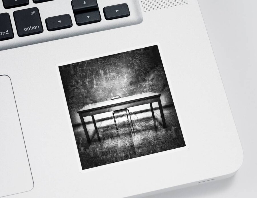  Sticker featuring the photograph Seat at the Table by Al Harden