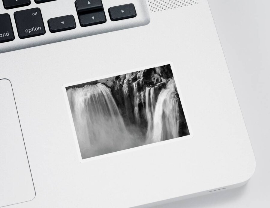 Waterfall Sticker featuring the photograph Shoshone Falls by Judi Kubes