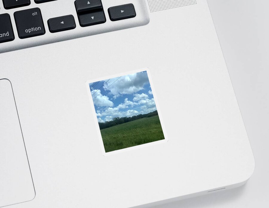  Sticker featuring the photograph sky by Angie ONeal
