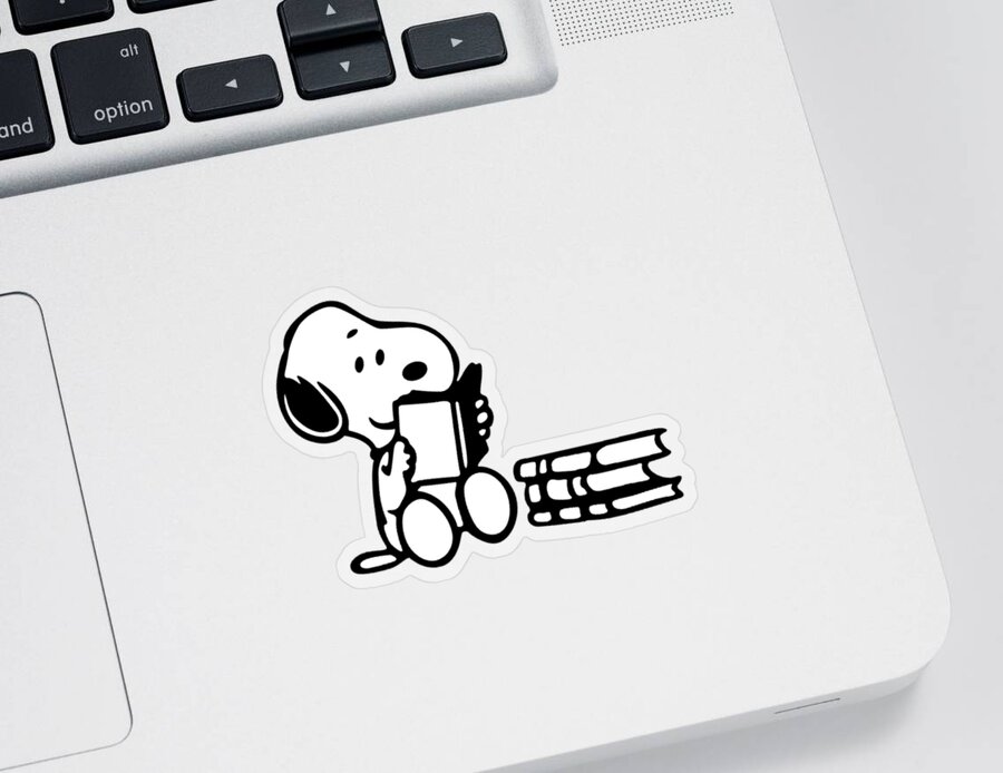 Snoopy Cool Macbook Aufkleber