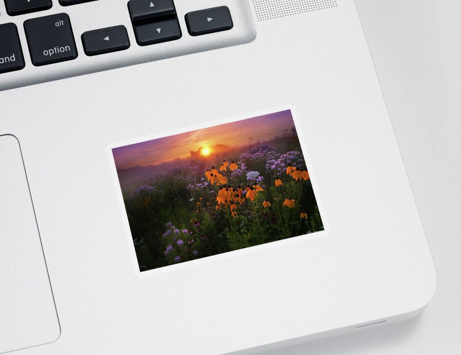  Sticker featuring the photograph Summer Glory by Rob Blair