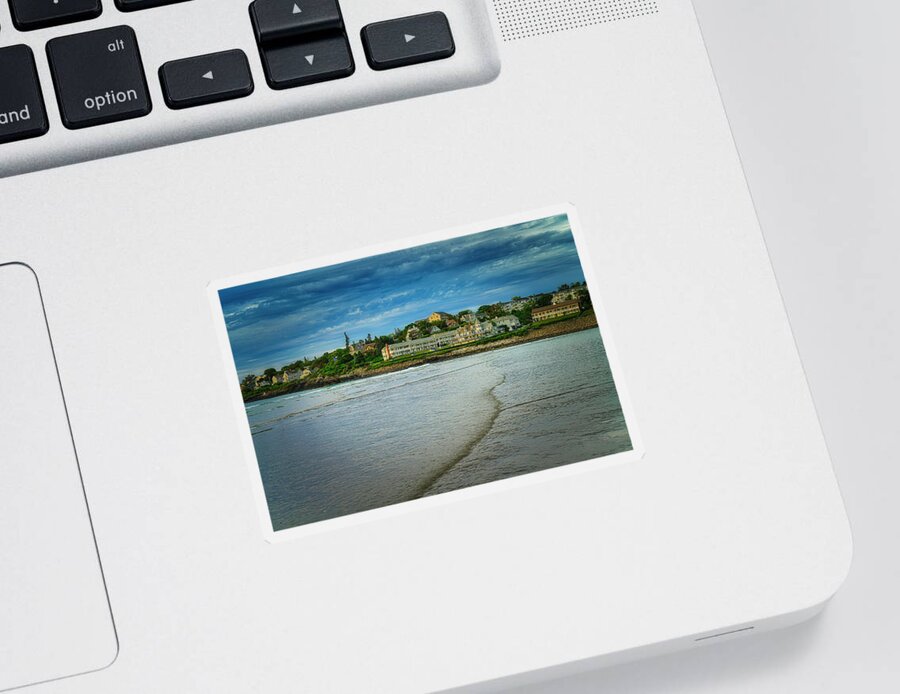 Ogunquit Sticker featuring the photograph The Beachmere by Penny Polakoff