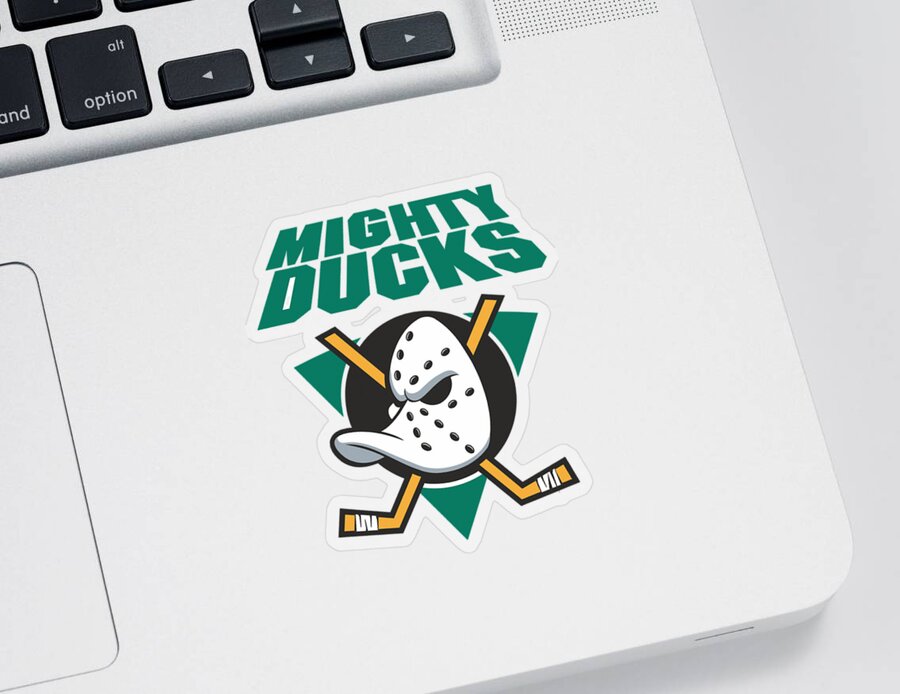 The Mighty Ducks 90s Logo Hockey by Kha Dieu Vuong