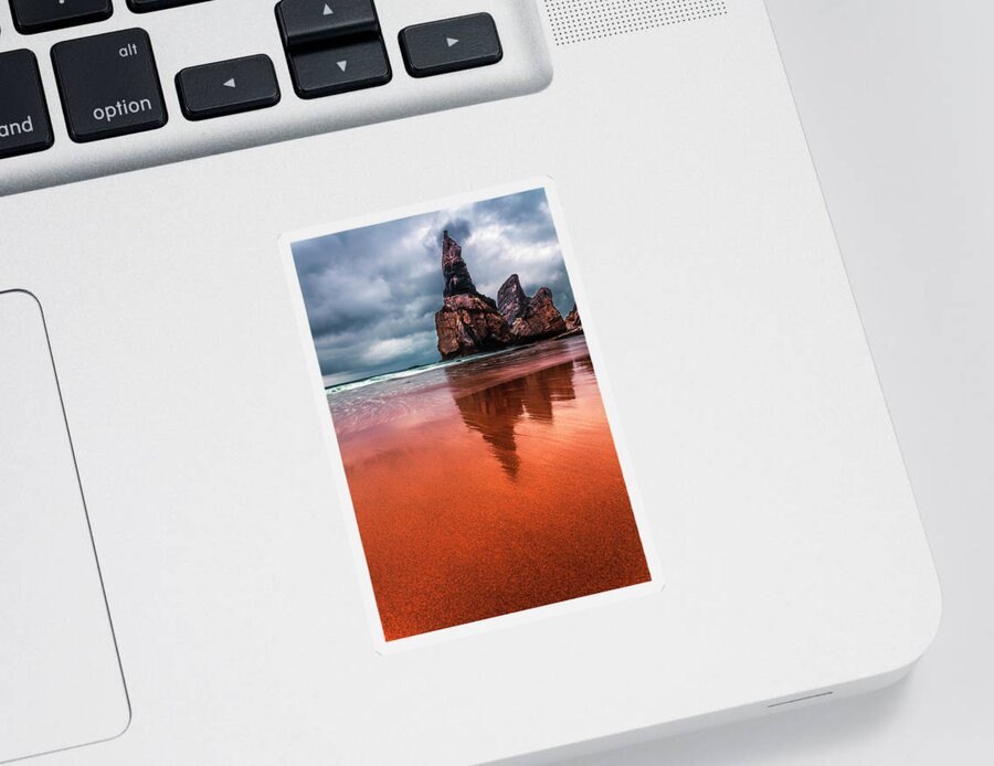 Portugal Sticker featuring the photograph The Needle by Evgeni Dinev