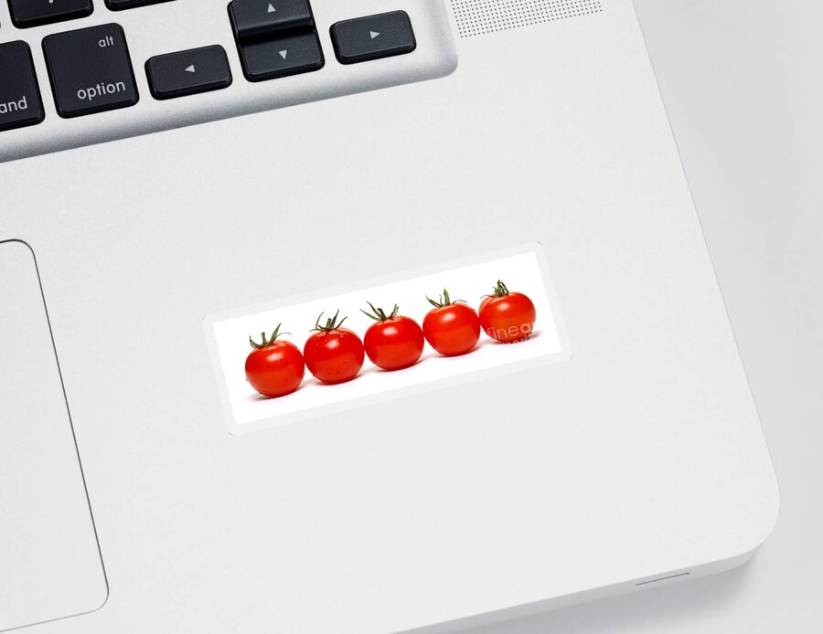 Tomato Sticker featuring the photograph Tomatoes by Olivier Le Queinec